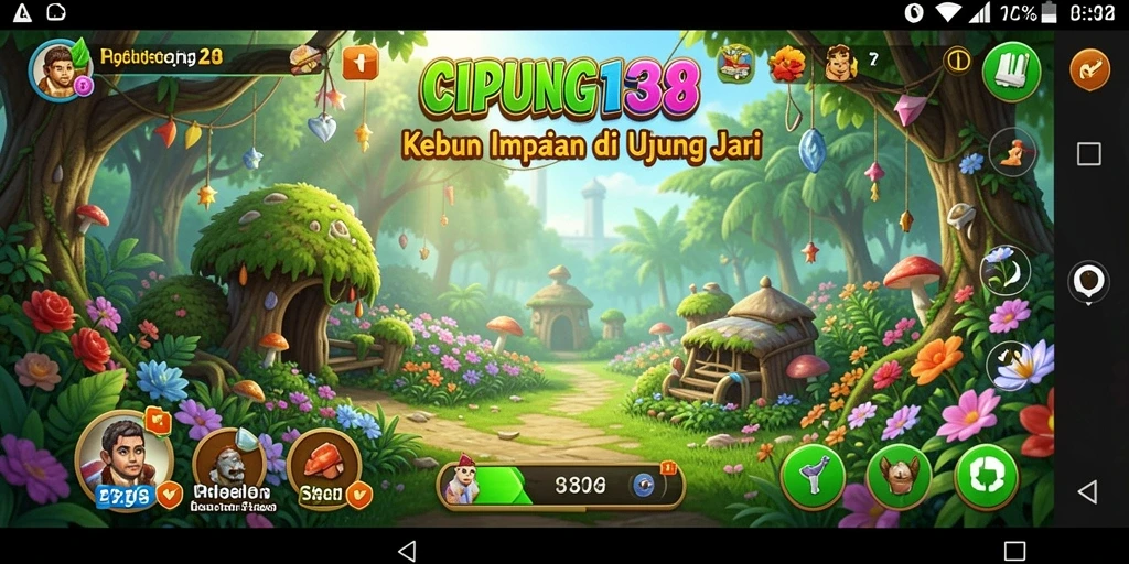 Gameplay seru bertani dan mengelola kebun di CIPUNG138.