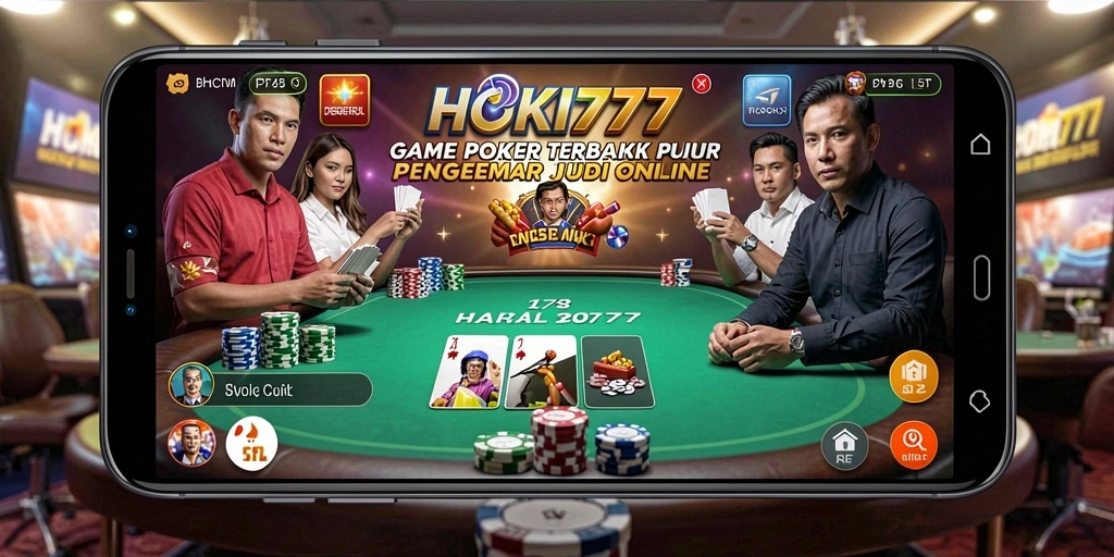 Gameplay seru HOKI777 dengan berbagai pilihan permainan poker.