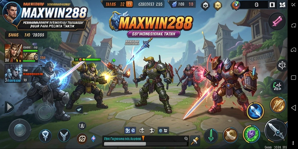 Tampilan gameplay menegangkan dari MAXWIN288 yang memukau.