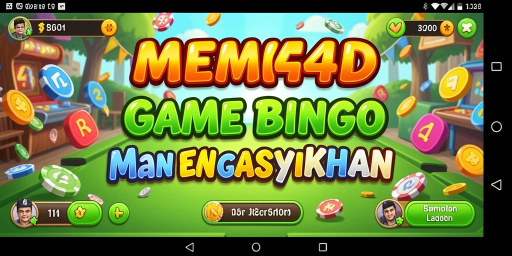Tampilan gameplay Bingo yang seru dan interaktif.