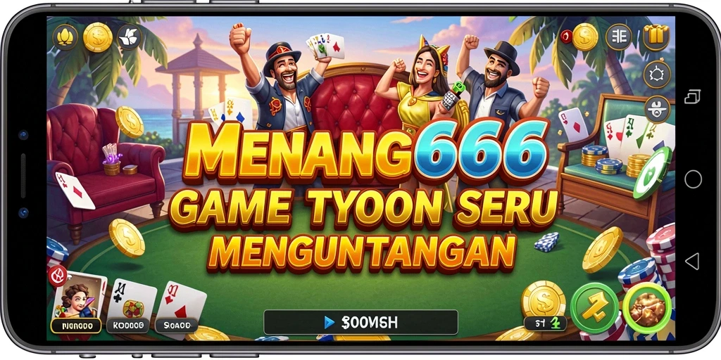 Screenshot gameplay MENANG666 menampilkan strategi manajerial yang cerdas.