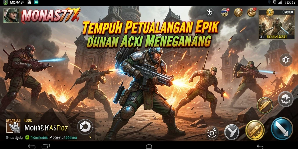 Gameplay MONAS77 yang mendebarkan dengan aksi yang intens.