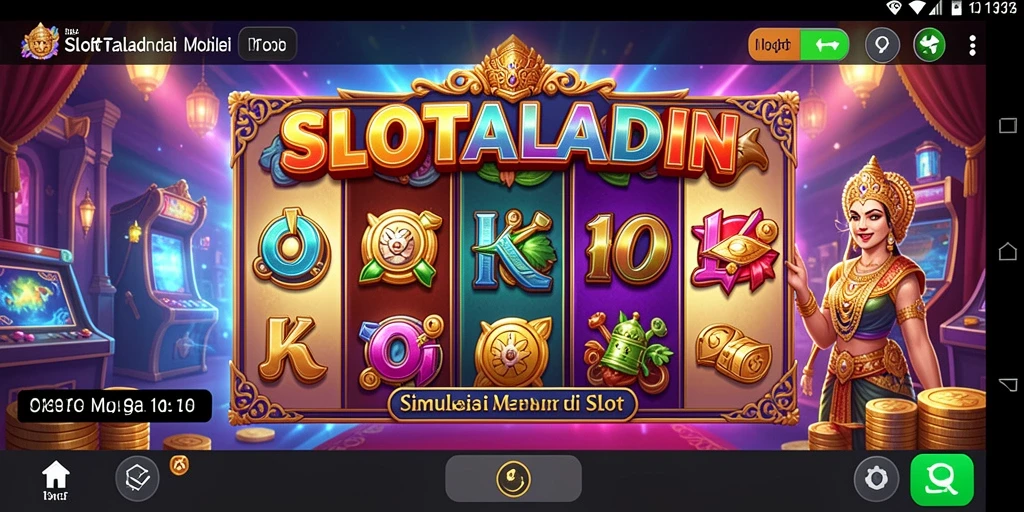 Tampilan gameplay SLOTALADIN yang menarik dan berkualitas tinggi.
