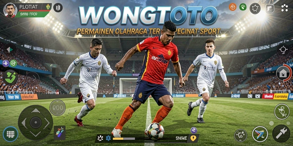 Screenshot gameplay WONGTOTO yang menunjukkan aksi olahraga seru.